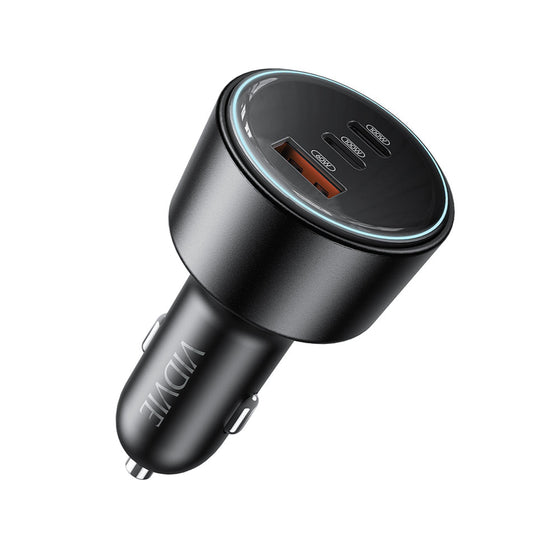 VIDVIE 100W Super Fast Charging Car Charger with Type C cable
