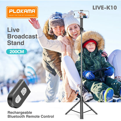 Plokama K10 Selfie Stick and Tripod
