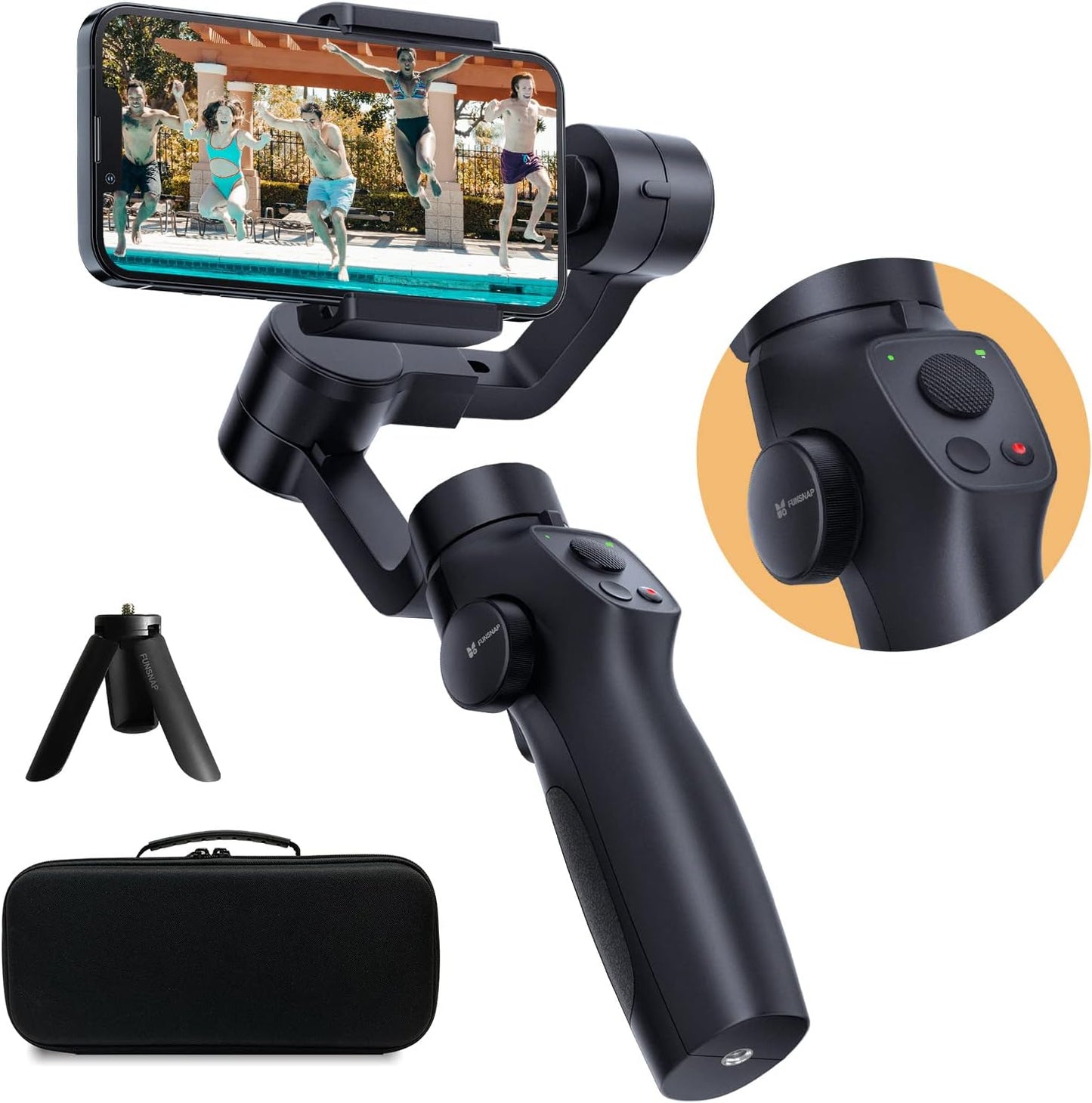 Capture 2s 3 Axis Gimbal Stabilizer