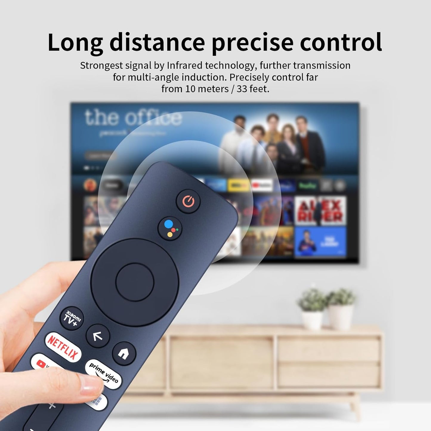 Remote For Xiaomi 4K UHD TV Box S & Xiaomi TV Stick - 2nd Generation