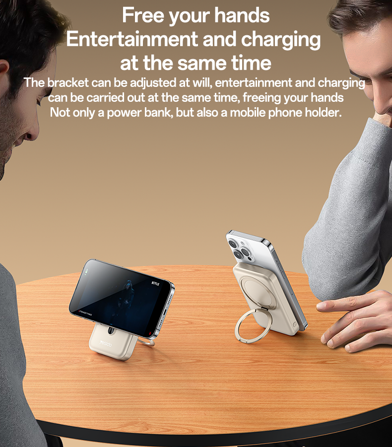 YESIDO YP60 10000mAh Magnetic Wireless Power Bank