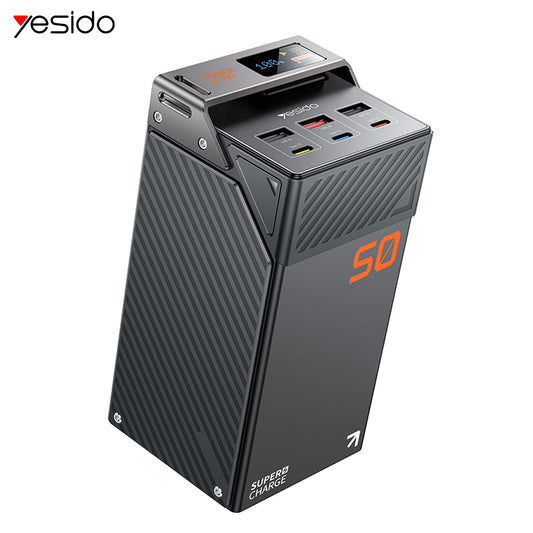 YP63 50000mAh LED Display Six-port Power Bank