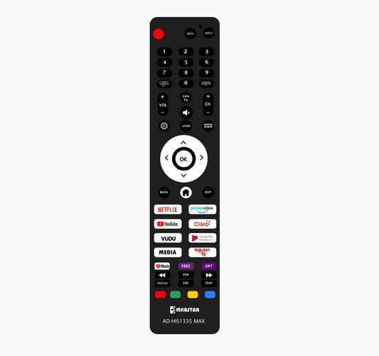 i-MARSTAR AD-HIS1335 Hisense Smart TV Remote Control