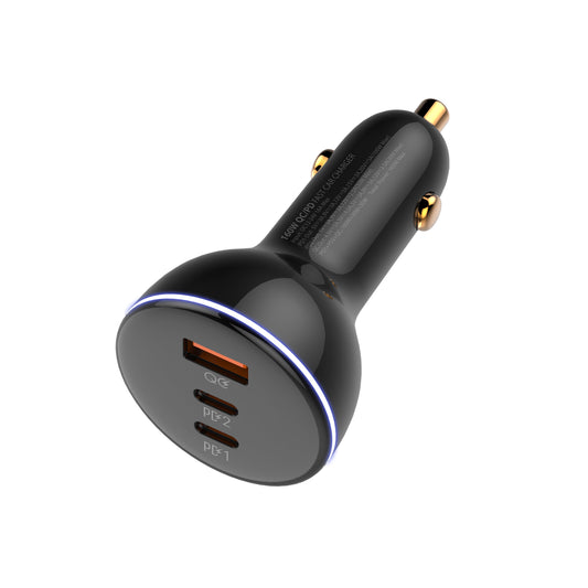 LDNIO C102 160W Super Fast Car charger, Laptops & phones