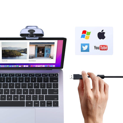 UGREEN USB 1080P Webcam 30fps with Built-in Mic