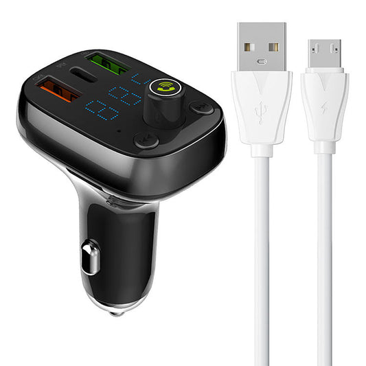 LDNIO C704Q FM Transmitter Fast Car Charger