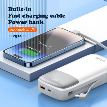 LDNIO PQ19 | 10000mAh 22.5W fast charging Power Bank