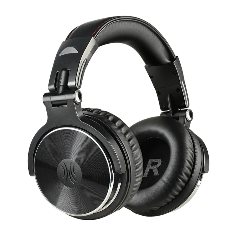 Oneodio Pro 10 Professional Wired Over Ear DJ and Studio Headphones - BK