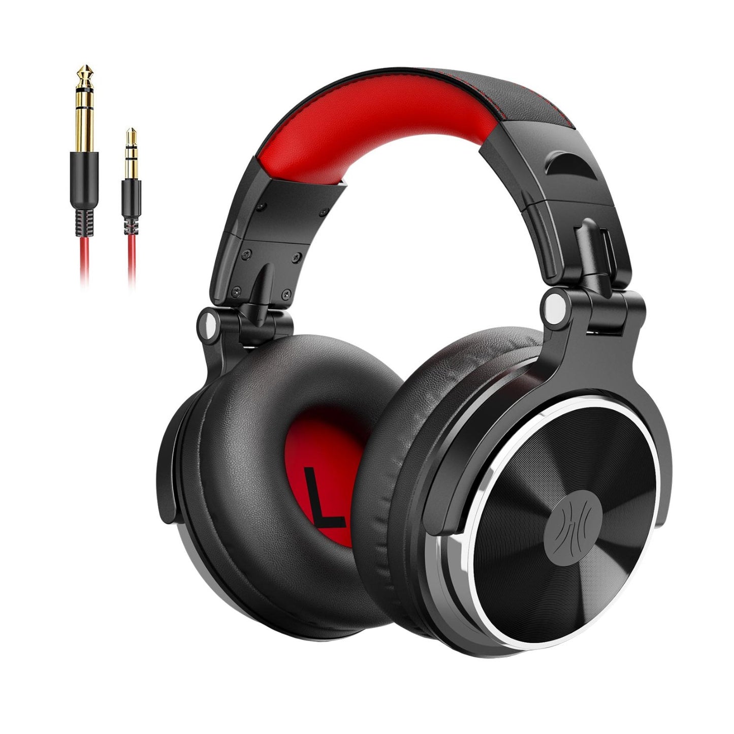 Oneodio Pro 10 Professional Wired Over Ear DJ and Studio Headphones - BK