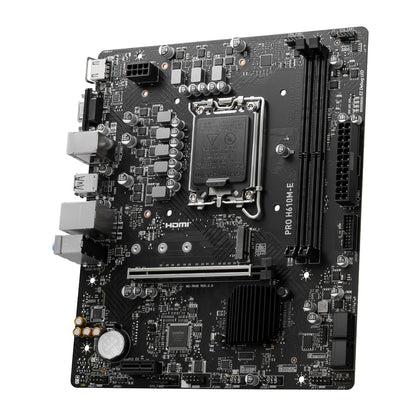 MSI PRO H610M-E Intel LGA1700 DDR5 M-ATX Motherboard