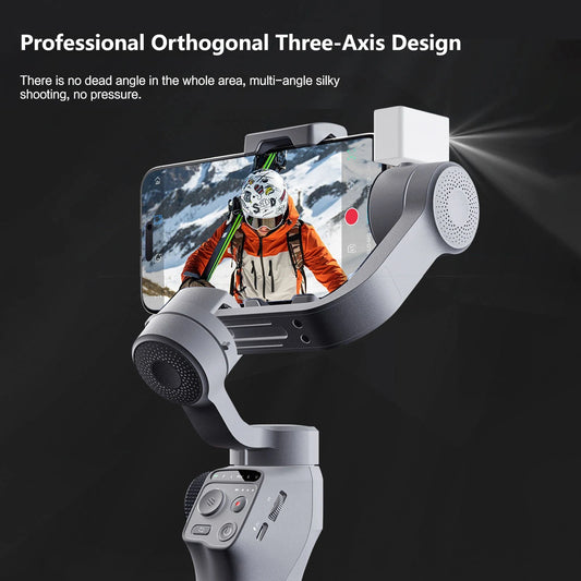 Capture 5  Gimbal Stabilizer 3-Axis with AI Tracking Sensor