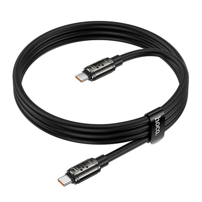HOCO U143 Fast Charge PVC Data Cable 240W Type-C to Type-C - 1.2m
