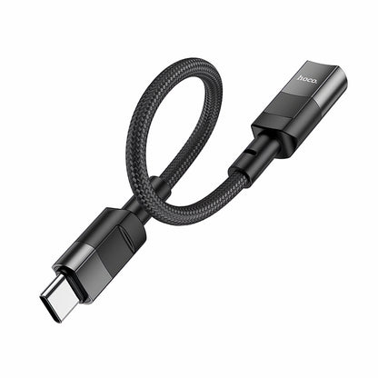 Lightning to USB-C Adapter Hoco U107 - (10cm) (pack of 2)