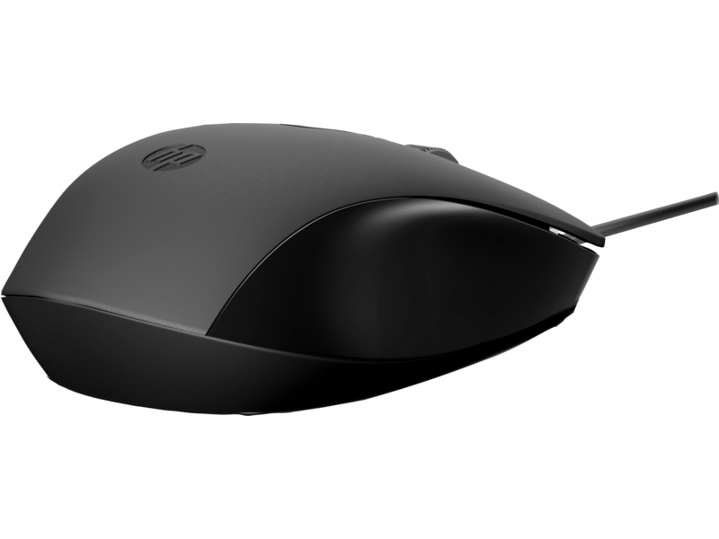HP 150 Wired Mouse Optical Black