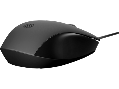 HP 150 Wired Mouse Optical Black