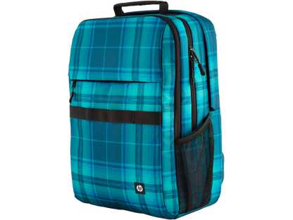 HP Campus XL Tartan Plaid Backpack