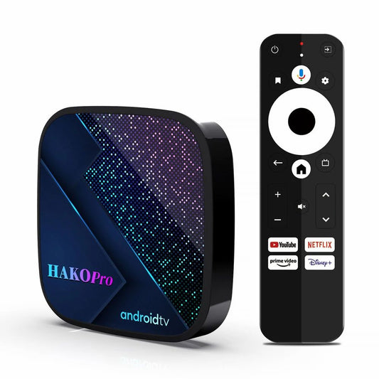 Google & Netflix certified TV Box Hako Pro Android 11 4K UHD with DSTV Now