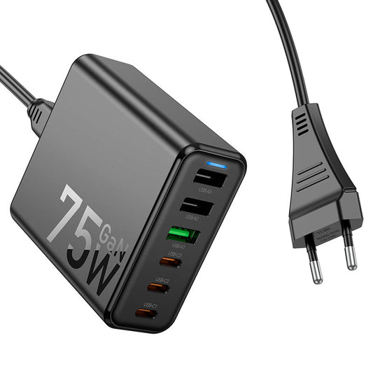 Hoco C133A GaN Charging station  75W PD45W + QC3.0