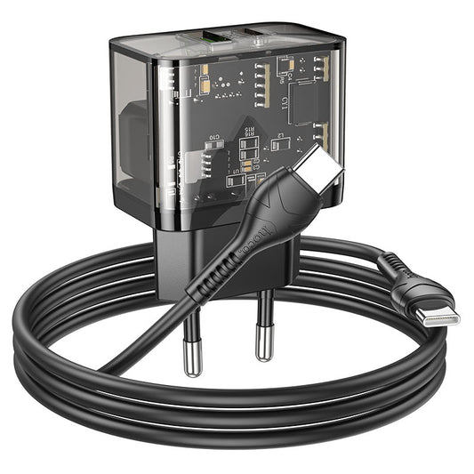 Hoco N34 Wall charger PD20W + QC3.0