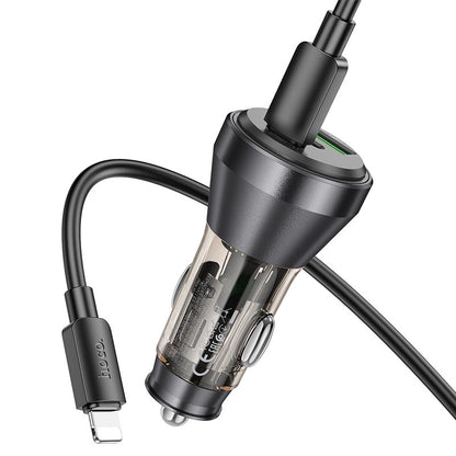 Hoco NZ12D 60W Fast Car charger