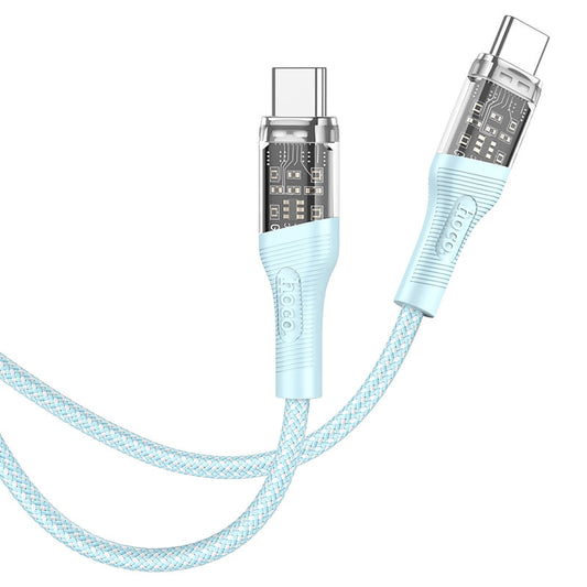 Hoco U111 Cable Type-C to Type-C 60W - 1.2m (pack of 2)
