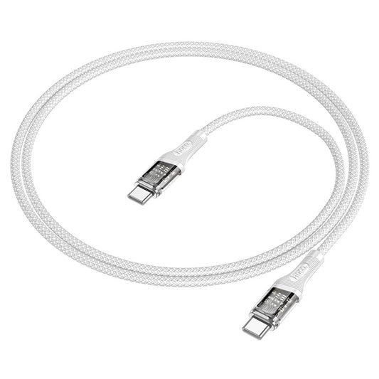 Hoco U111 Cable Type-C to Type-C 60W - 1.2m (pack of 2)