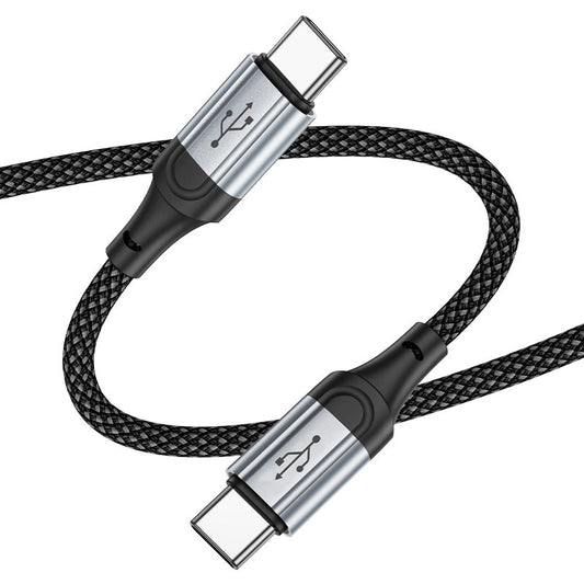 Hoco X102 Type-C to Type-C PD 60W fast charge Cable  - 3 Pack