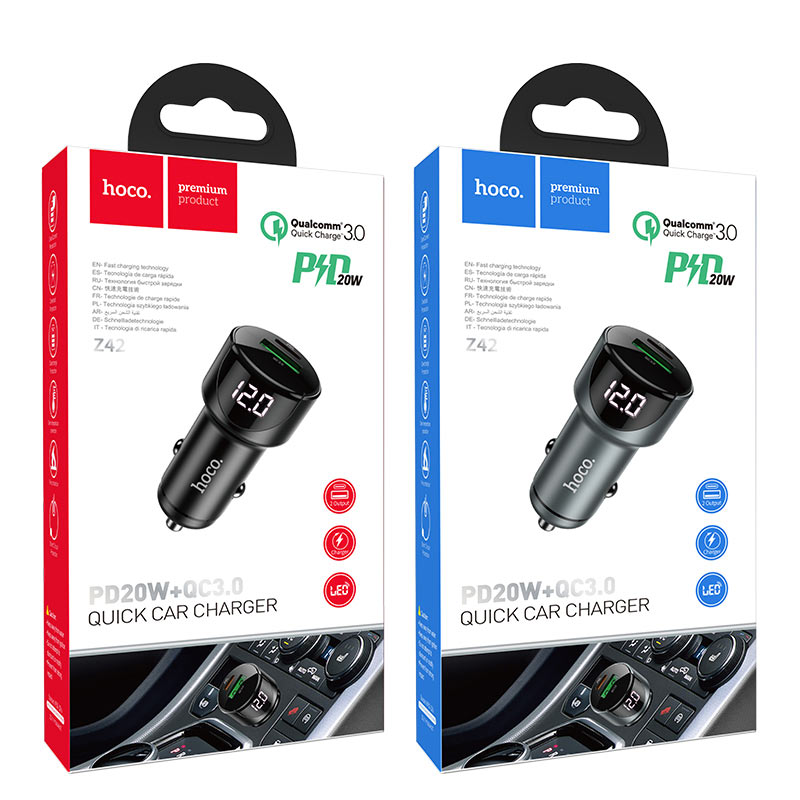 HOCO Z42W FAST CAR CHARGER