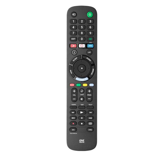 One For All Sony TV Replacement Remote (URC 4912)