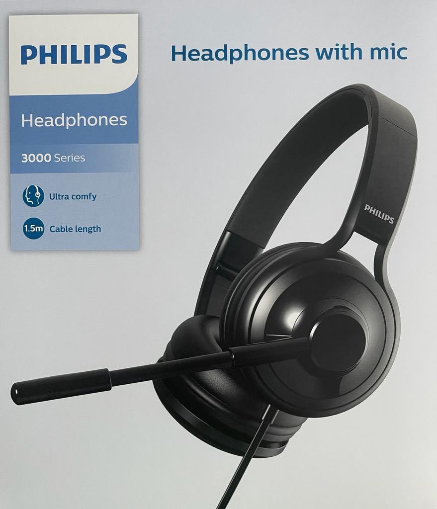 PHILIPS 3000 Series On ear Wired headphones