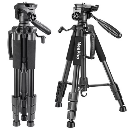 NeePho NP-8850 Professional DSLR / Mobile / Digital Camera Tripod Black