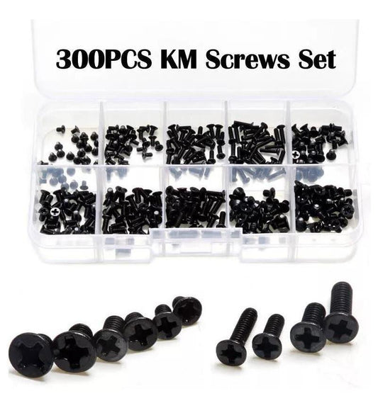 300 PCS M2 / M2.5 / M3 Laptop Screws Box Set