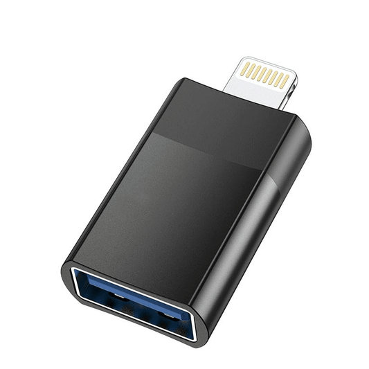 Hoco UA17 Lightning to USB-A OTG Adapter - (pack of 3)