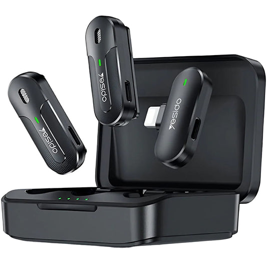 YESIDO KR16 2 in 1 Wireless Lavalier Microphone