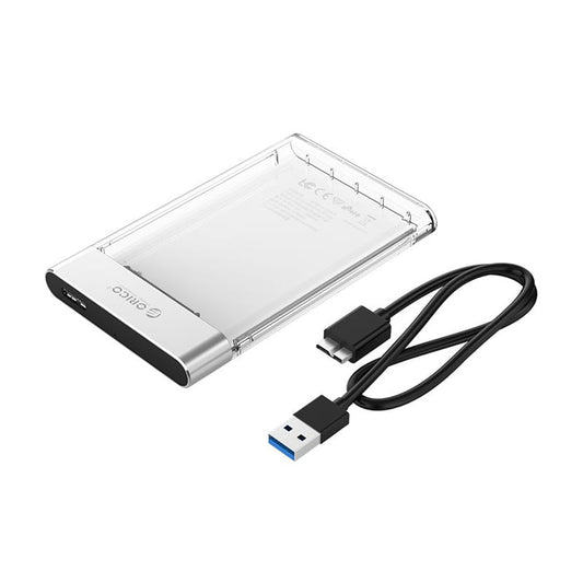ORICO 2.5" USB3.0 HDD Enclosure Micro USB 3.0 - Transparent