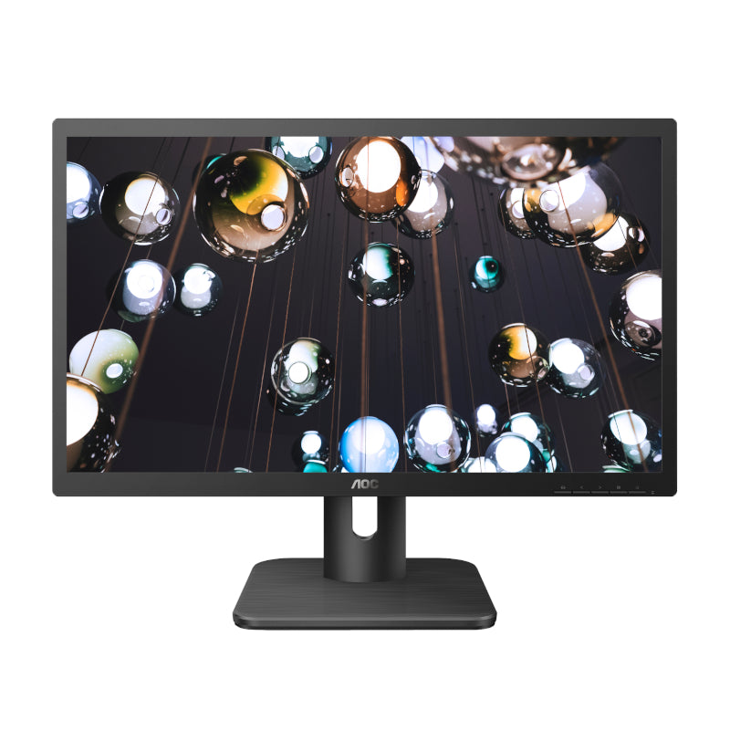 AOC Monitor 21,5' TN panel, 1920x1080, VGA, HDMI, DVI, Speakers, Internal Power supply, VESA, 4 year warranty