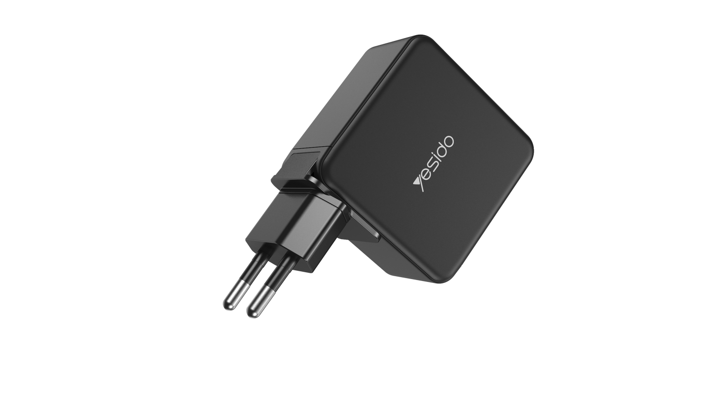 Yesido 65W Quick Charger Black