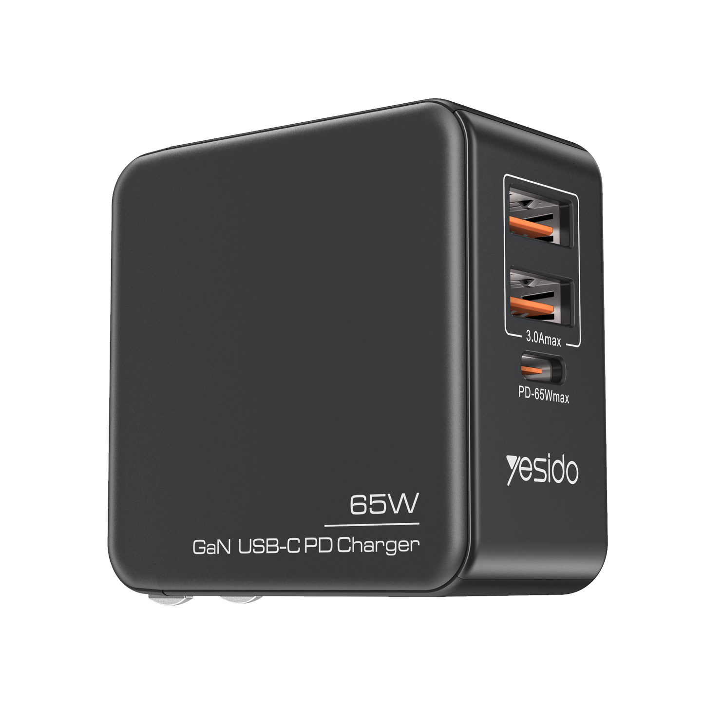 Yesido 65W Quick Charger Black