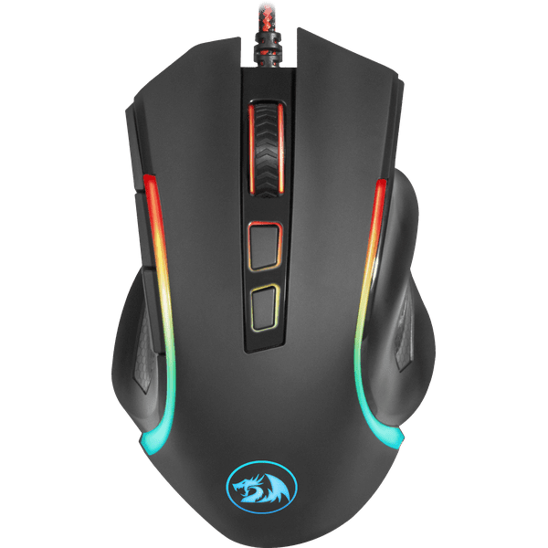 REDRAGON GRIFFIN 7200DPI Gaming Mouse - Black